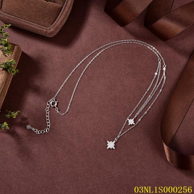 China Wholesale Factory Sterling Silver 925 jewelry Necklace