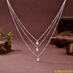 China Wholesale Factory Sterling Silver 925 jewelry Necklace