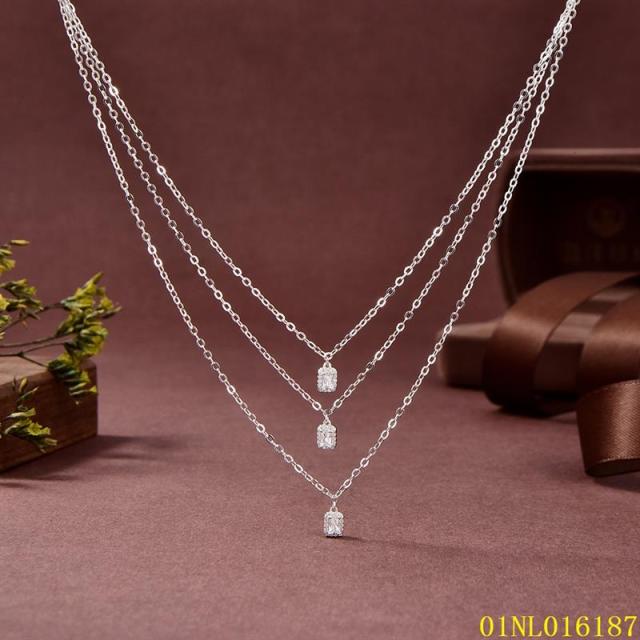 China Wholesale Factory Sterling Silver 925 jewelry Necklace
