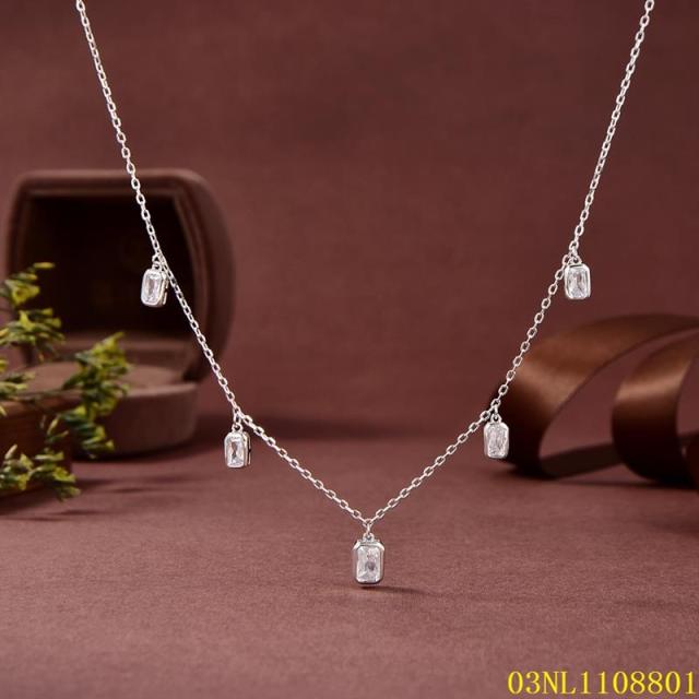 China Wholesale Factory Sterling Silver 925 jewelry Necklace