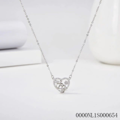 China Wholesale Factory Sterling Silver 925 jewelry Necklace