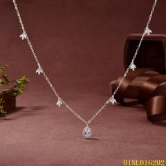 China Wholesale Factory Sterling Silver 925 jewelry Necklace
