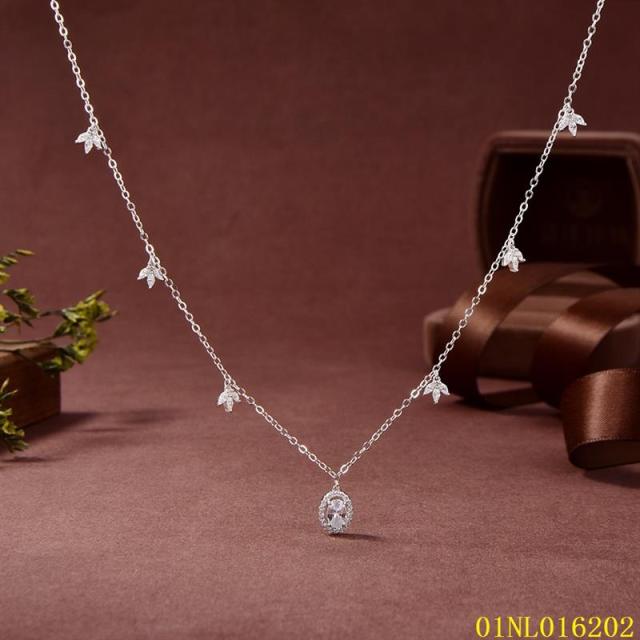 China Wholesale Factory Sterling Silver 925 jewelry Necklace