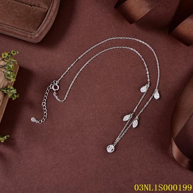 China Wholesale Factory Sterling Silver 925 jewelry Necklace