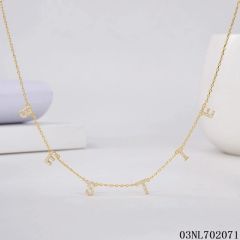 China Wholesale Factory Sterling Silver 925 jewelry Necklace