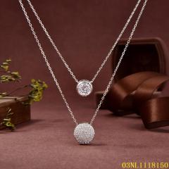 China Wholesale Factory Sterling Silver 925 jewelry Necklace
