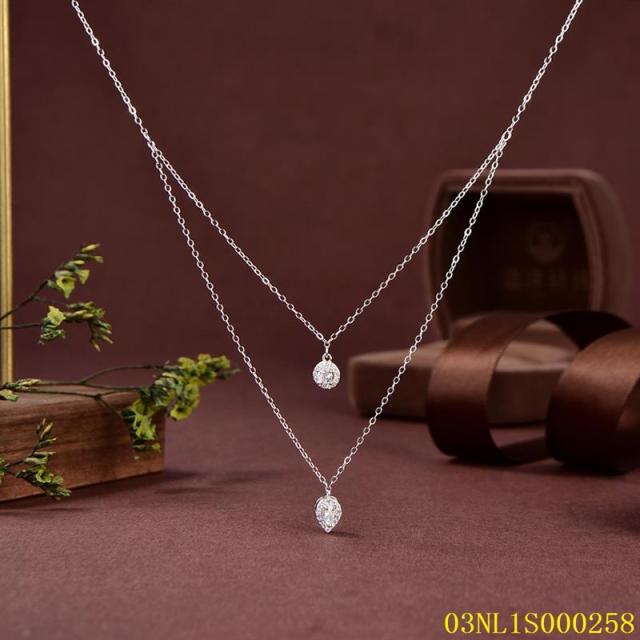 China Wholesale Factory Sterling Silver 925 jewelry Necklace