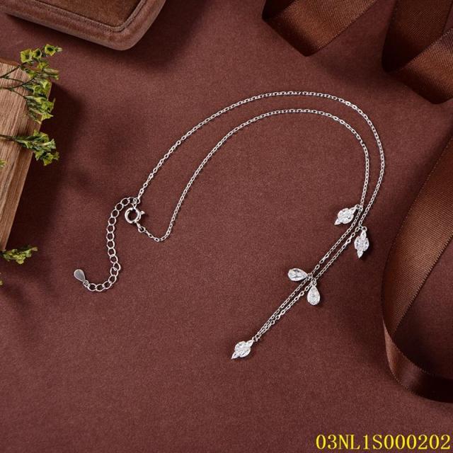 China Wholesale Factory Sterling Silver 925 jewelry Necklace