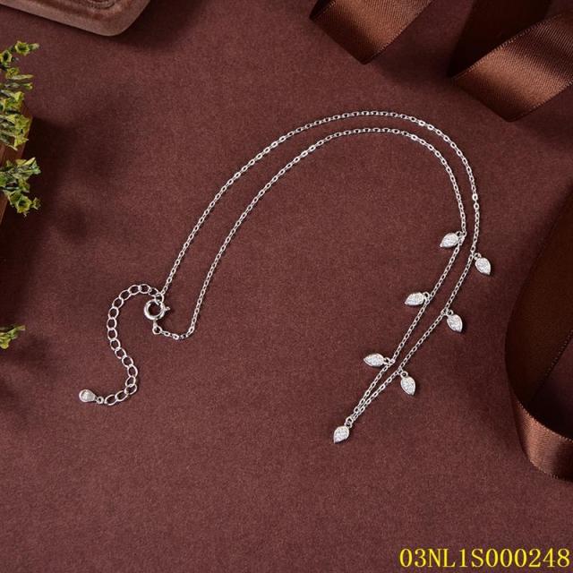 China Wholesale Factory Sterling Silver 925 jewelry Necklace