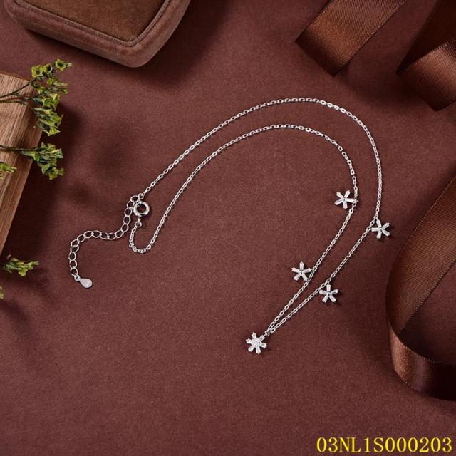 China Wholesale Factory Sterling Silver 925 jewelry Necklace