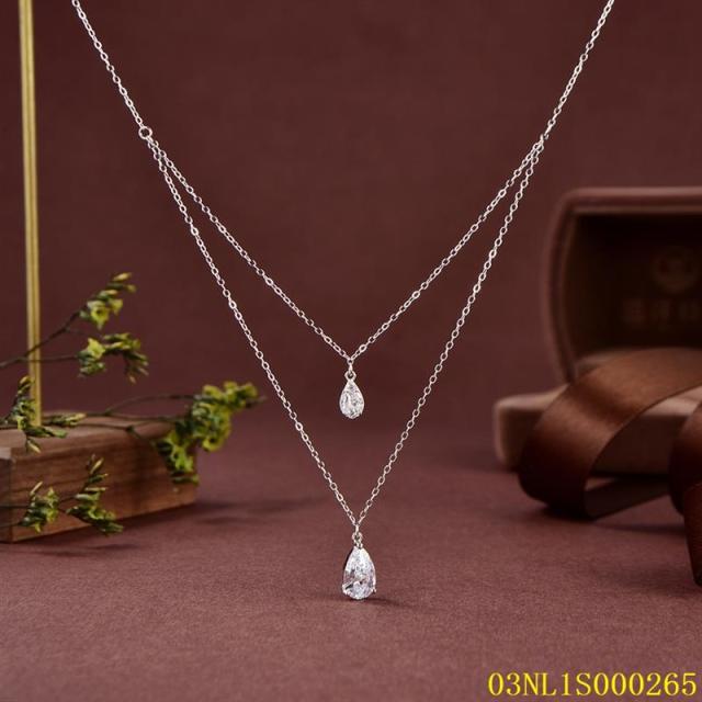 China Wholesale Factory Sterling Silver 925 jewelry Necklace