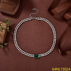 China Wholesale Factory Sterling Silver 925 jewelry Necklace