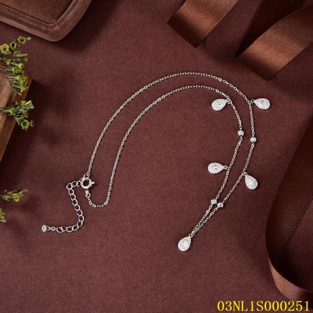 China Wholesale Factory Sterling Silver 925 jewelry Necklace