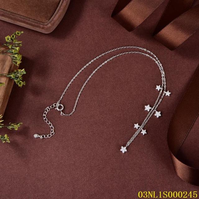 China Wholesale Factory Sterling Silver 925 jewelry Necklace