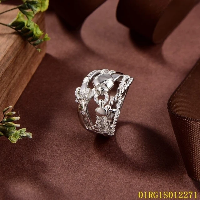 Hot Style Wholesale Sterling Silver 925 Jewelry Ring