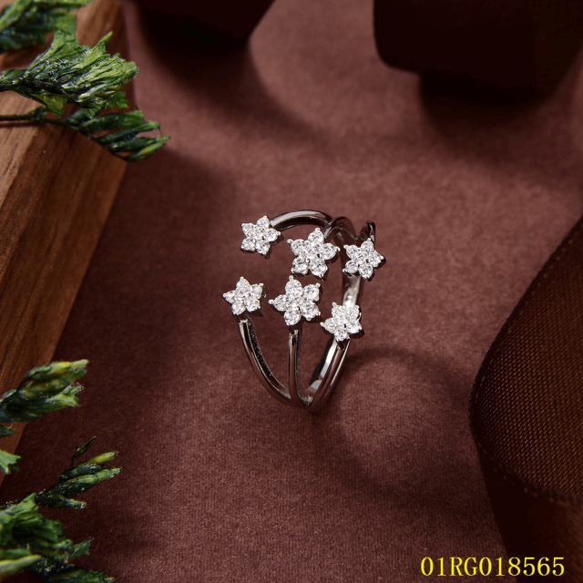 Popular Design Sterling Silver 925 Jewelry Ring