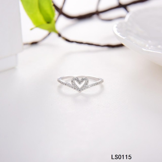 Hot Fashion Sterling Silver 925 Jewelry Ring