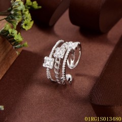 Unique Design Fashion Sterling Silver 925 Jewelry Ring