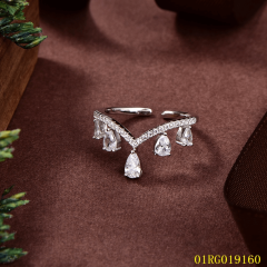 Quality Factory Supply New Design Sterling Silver 925 Jewelry Ring