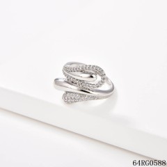 Unique Design Fashion Sterling Silver 925 Jewelry Ring