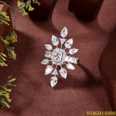 China Wholesale Factory Sterling Silver 925 Jewelry Ring