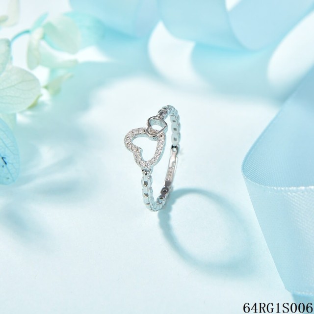 Unique Design Fashion Sterling Silver 925 Jewelry Ring