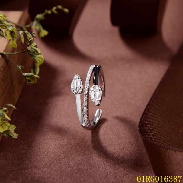 Quality Wholesale Unique Design Sterling Silver 925 Jewelry Ring