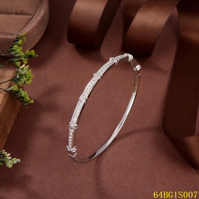 Popular Design Sterling Silver 925 jewelry Bangleset