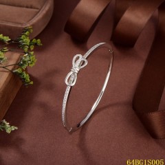 Quality Wholesale Unique Design Sterling Silver 925 jewelry Bangleset