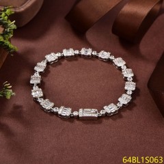 Quality Factory Supply New Design Sterling Silver 925 jewelry Bracelet