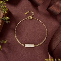 Factory Supply Quality Assurance Sterling Silver 925 jewelry Bracelet