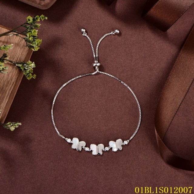 Factory Supply Quality Assurance Sterling Silver 925 jewelry Bracelet