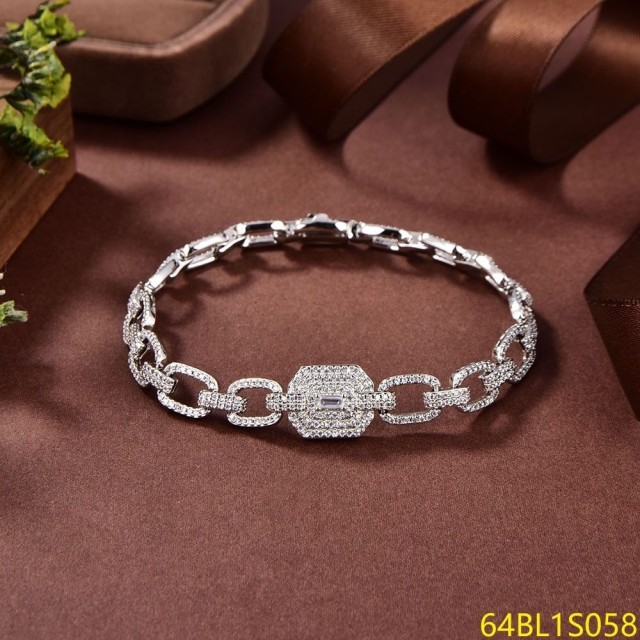 Unique Design Fashion Sterling Silver 925 jewelry Bracelet