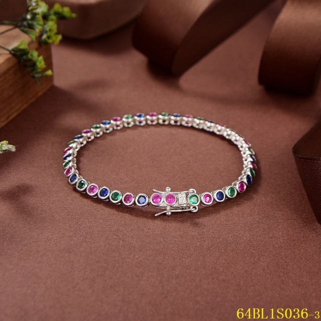 Popular Wholesale Designer Sterling Silver 925 jewelry Bracelet