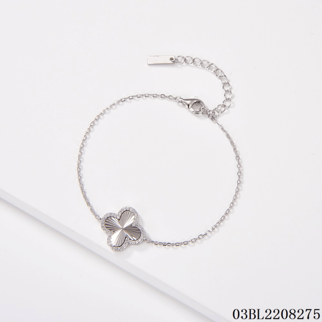 Factory Supply Quality Assurance Sterling Silver 925 jewelry Bracelet