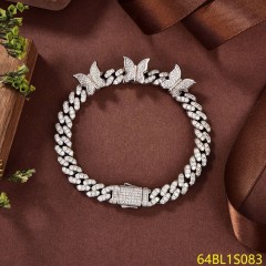 Popular Wholesale Designer Sterling Silver 925 jewelry Bracelet