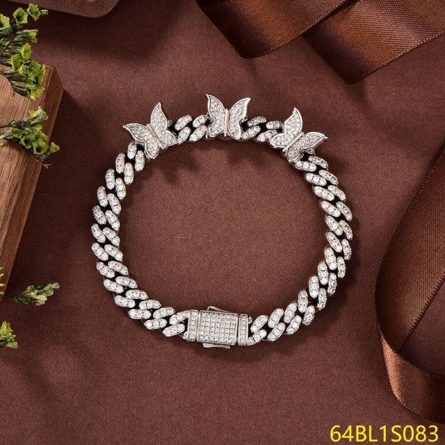 Popular Wholesale Designer Sterling Silver 925 jewelry Bracelet
