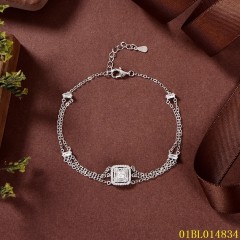 Factory Supply Quality Assurance Sterling Silver 925 jewelry Bracelet