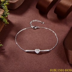 Factory Supply Quality Assurance Sterling Silver 925 jewelry Bracelet