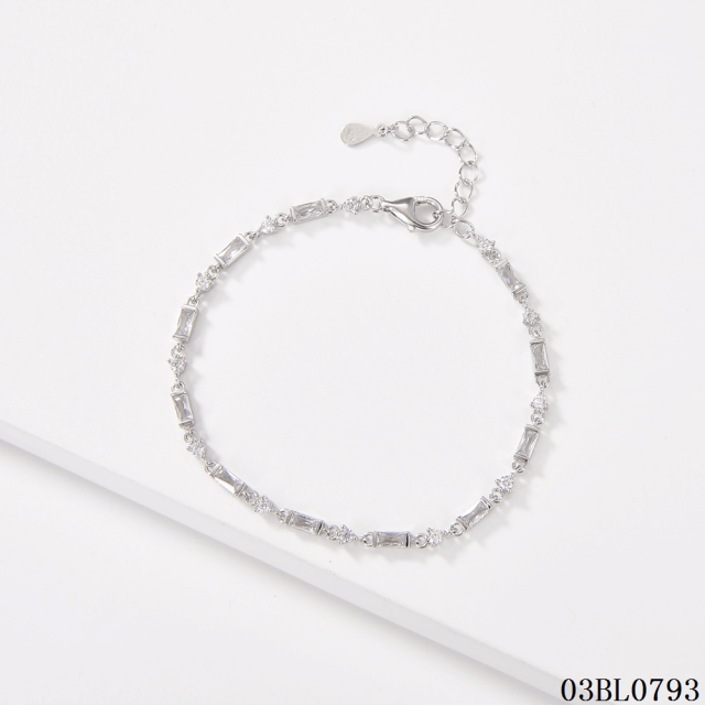 Popular Wholesale Designer Sterling Silver 925 jewelry Bracelet