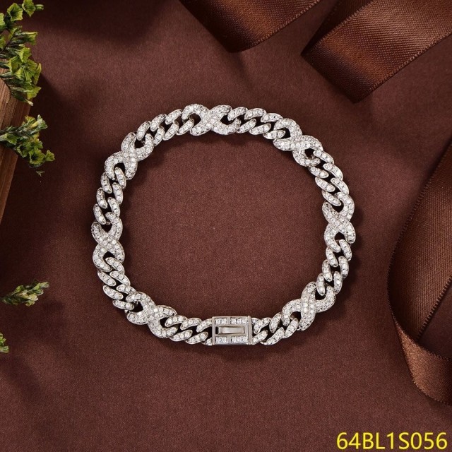 Unique Design Fashion Sterling Silver 925 jewelry Bracelet