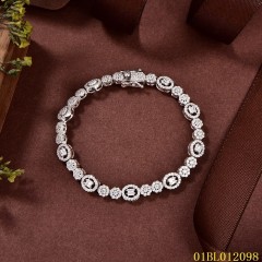 Factory Wholesale Sterling Silver 925 jewelry Bracelet