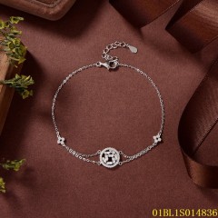 Factory Wholesale Sterling Silver 925 jewelry Bracelet