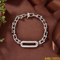 Classic Hot Sale Sterling Silver 925 jewelry Bracelet