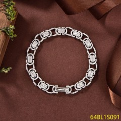Quality Wholesale Unique Design Sterling Silver 925 jewelry Bracelet