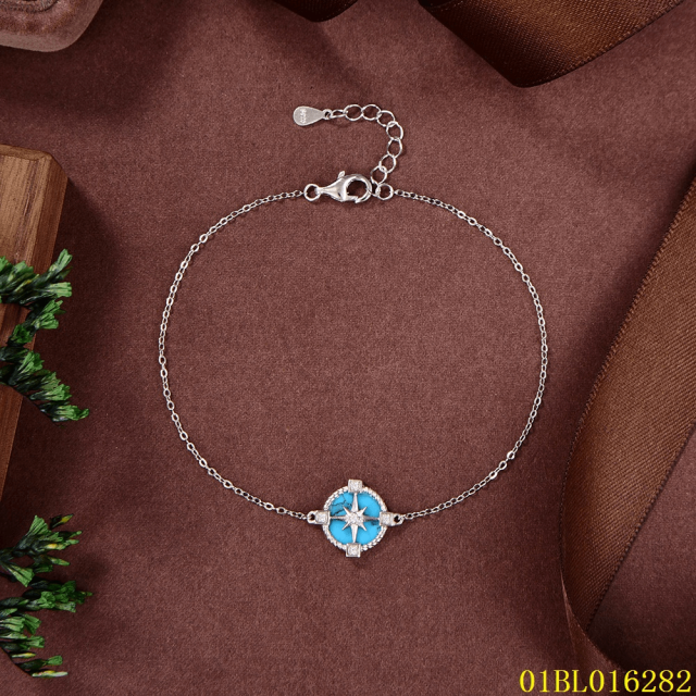 Wholesale Fashion Sterling Silver 925 jewelry Bracelet