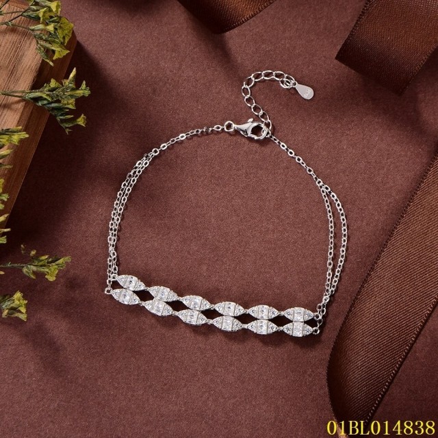 Quality Wholesale Unique Design Sterling Silver 925 jewelry Bracelet