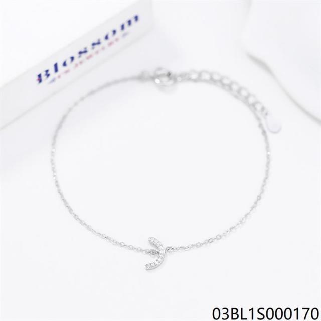 Quality Wholesale Unique Design Sterling Silver 925 jewelry Bracelet