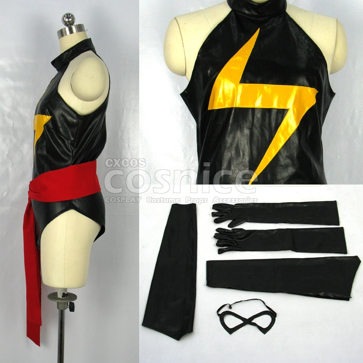 Marvel Comics - Ms. Marvel Halloween Cosplay Costume
