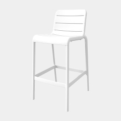 PP Plastic Bar Stool